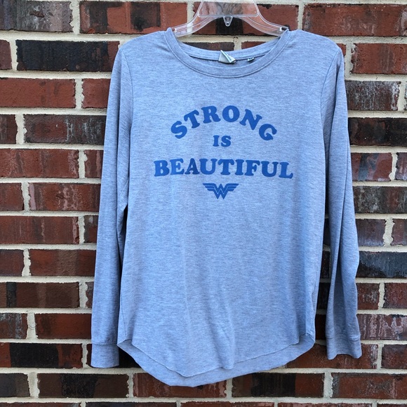 Junk Food Clothing Tops - Junk Food | Wonder Woman Long Sleeve Shirt Size M